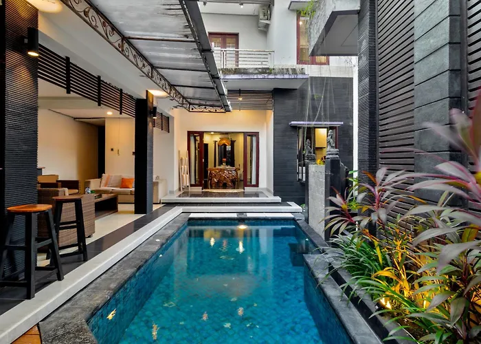 Balinese With Pool Near Padma Beach, Легиан